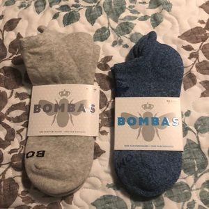 Bombo socks. Medium and large, blue and gray